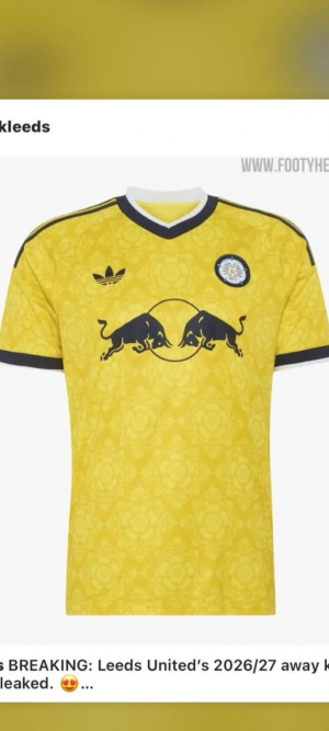 Seemingly new away shirt