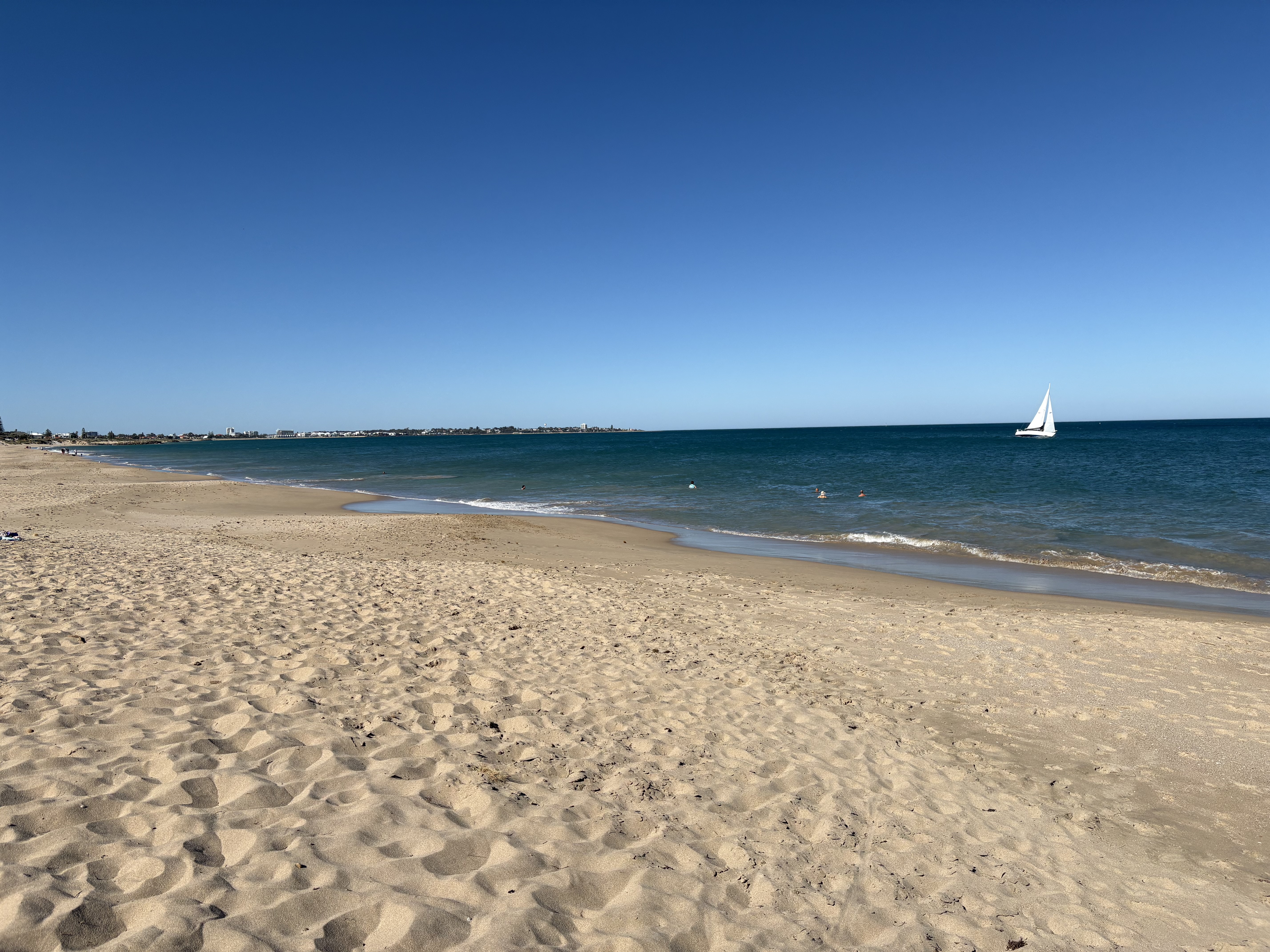 8am Xmas morning. First dip of the day. Expected high of 41